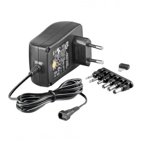 Goobay NTS 1500 EuP MW 3R15GS adattatore e invertitore Nero (53997)