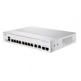 Cisco CBS250-8T-E-2G-EU switch di rete Gestito L2/L3 Gigabit Ethernet (10/100/1000) Argento (CBS250-8T-E-2G-EU)