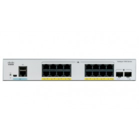 Cisco Catalyst C1000-16P-E-2G-L switch di rete Gestito L2 Gigabit Ethernet (10/100/1000) Supporto Power over  (C1000-16P-E-2G-L)