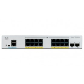 Cisco Catalyst C1000-16T-2G-L switch di rete Gestito L2 Gigabit Ethernet (10/100/1000) Grigio (C1000-16T-2G-L)