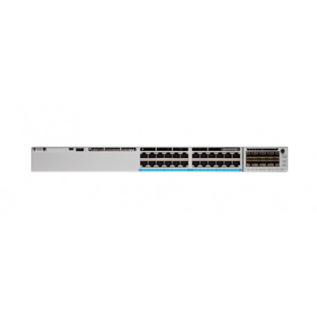 Cisco C9300L-24P-4X-A switch di rete Gestito L2/L3 Gigabit Ethernet (10/100/1000) Grigio (C9300L-24P-4X-A)