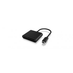 RaidSonic IB-CR301-C3 lettore di schede USB 3.2 Gen 1 (3.1 Gen 1) Type-C Nero (IB-CR301-C3)