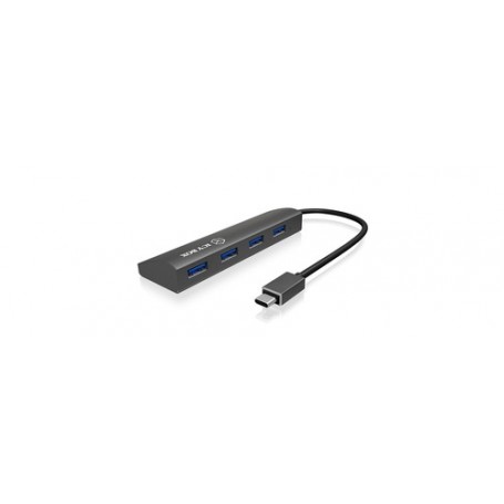 ICY BOX IB-AC6405-C hub di interfaccia USB 3.2 Gen 1 (3.1 Gen 1) Type-C 5000 Mbit/s Antracite (IB-AC6405-C)