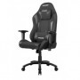 AKRacing EX-Wide Sedia da gaming per PC Sedia imbottita tappezzata Nero (AK-EXWIDE-SE-CB)