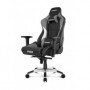 AKRacing Pro Sedia da gaming per PC Sedia imbottita tappezzata Nero, Grigio (AK-PRO-GY)