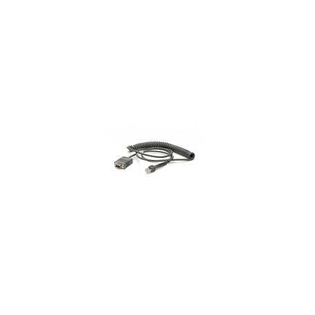 Zebra CBA-R71-C09ZAR cavo seriale Nero 2,8 m RS232 DB9 (CBA-R71-C09ZAR)