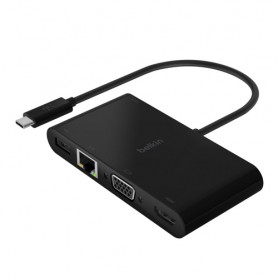 Belkin AVC004BTBK hub di interfaccia USB 3.2 Gen 1 (3.1 Gen 1) Type-C Nero (AVC004BTBK)