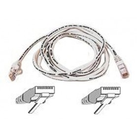 Belkin High Performance - Patch cable 5m UTP ( CAT 6 ) - white cavo di rete Bianco (A3L980B05M-WHTS)