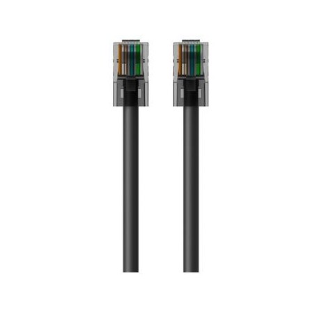 Belkin RJ45-RJ45, Cat6, 1m cavo di rete Nero (A3L981BT01MBKHS)