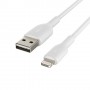Belkin CAA001BT3MWH cavo Lightning 3 m Bianco (CAA001BT3MWH)
