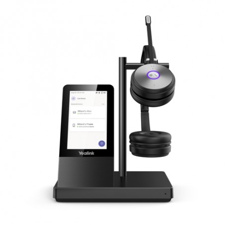 Yealink WH66 Dual Teams Sistema di audioconferenza personale Bluetooth Nero (WH66 DUAL TEAMS)