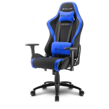 Sharkoon SKILLER SGS2 Sedia da gaming per PC Seduta imbottita Nero, Blu (4044951020171)