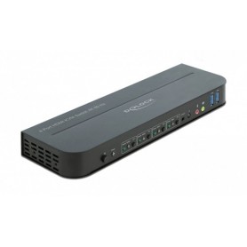 DeLOCK 11483 switch per keyboard-video-mouse (kvm) Nero (11483)