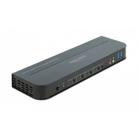 DeLOCK 11483 switch per keyboard-video-mouse (kvm) Nero (11483)