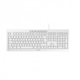 CHERRY JK-8500 tastiera USB AZERTY Francese Bianco (JK-8500FR-0)