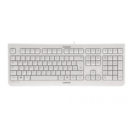 CHERRY KC 1000 tastiera USB QWERTZ Tedesco Grigio (JK-0800DE-0)