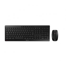 CHERRY Stream Desktop Recharge tastiera RF Wireless QWERTY Inglese Nero (JD-8560GB-2)