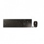 CHERRY DW 9100 SLIM tastiera RF senza fili + Bluetooth AZERTY Francese Nero (JD-9100FR-2)
