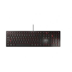 CHERRY KC 6000 Slim tastiera USB QWERTZ Tedesco Nero (JK-1600DE-2)