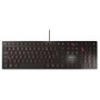 CHERRY KC 6000 Slim tastiera USB AZERTY Francese Nero (JK-1600FR-2)