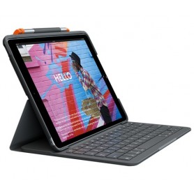 Logitech Slim Folio Grafite Bluetooth QWERTZ Tedesco (920-009474)
