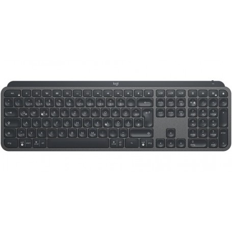 Logitech MX Keys tastiera RF senza fili + Bluetooth QWERTZ Tedesco Nero (920-009403)
