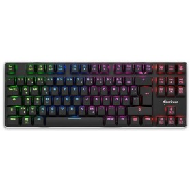 Sharkoon PureWriter TKL RGB tastiera USB QWERTY Inglese US Nero (4044951021529)