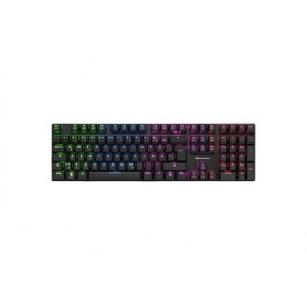 Sharkoon PureWriter RGB tastiera USB Tedesco Nero (4044951021475)
