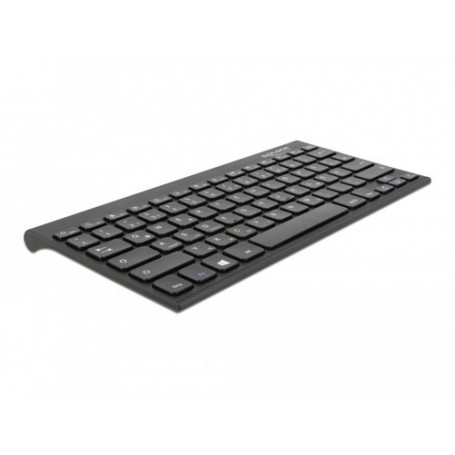 DeLOCK 12009 tastiera Bluetooth QWERTZ Tedesco Nero (12009)
