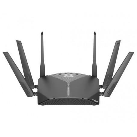 D-Link DIR-3060 router wireless Gigabit Ethernet Banda tripla (2.4 GHz/5 GHz/5 GHz) Nero (DIR-3060)