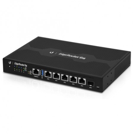 Ubiquiti Networks EdgeRouter 6P router cablato Gigabit Ethernet Nero (ER-6P)
