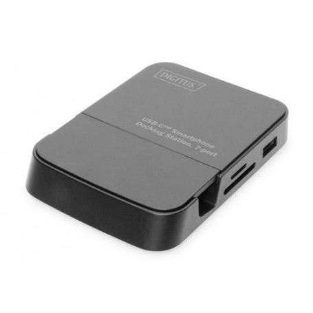 Digitus DA-70882 hub di interfaccia USB 2.0 625 Mbit/s Nero (DA-70882)