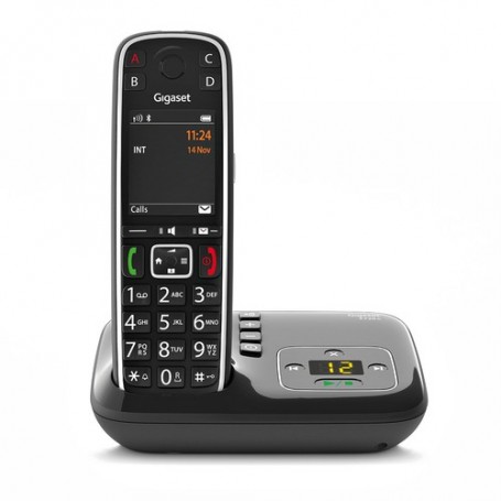 Gigaset E720A Telefono analogico/DECT Identificatore di chiamata Nero (S30852-H2923-B101)