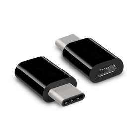 Hamlet XADTC-UM-MF adattatore per inversione del genere dei cavi USB-C Micro USB Nero (XADTC-UM-MF)