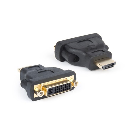 Hamlet XVAHDM-DV adattatore per inversione del genere dei cavi HDMI DVI Nero (XVAHDM-DV)