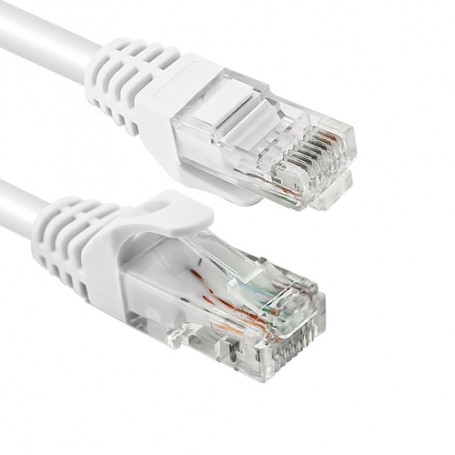 Vultech Cat6, 0.5 m cavo di rete Bianco 0,5 m U/UTP (UTP) (TAAU005-UTP-WH)