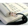 Lindy Telephone Cable Tangle Eliminator cavo di collegamento RJ-10 4P4C Trasparente (75004)
