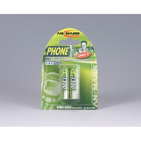 Ansmann 1.2 V rechargeable battery NiMH Nichel-Metallo Idruro (NiMH) (5030802)
