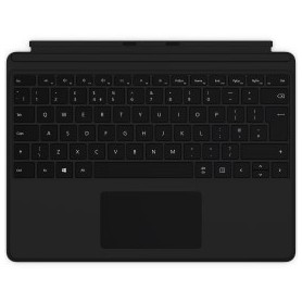 Microsoft Surface Pro X Keyboard Nero Microsoft Cover port QWERTZ Tedesco (QJX-00005)