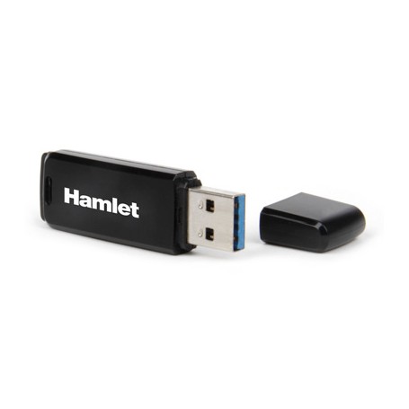 Hamlet Zelig Pen USB 3.0 unità flash USB USB tipo A 3.2 Gen 1 (3.1 Gen 1) Nero (XZP32GBU3)