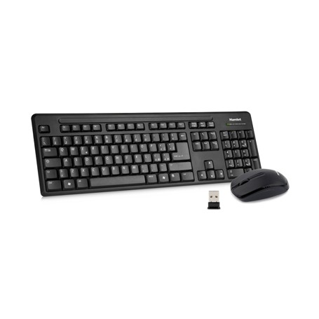 Hamlet XKKITAMICEW tastiera RF Wireless QWERTY Italiano Nero (XKKITAMICEW)