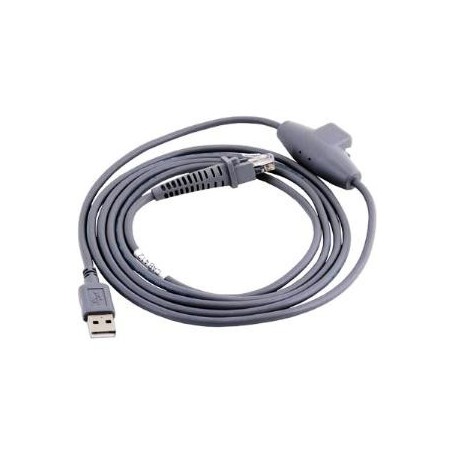 Datalogic USB - type-A cavo USB 4,5 m USB A Grigio (8-0938-01)