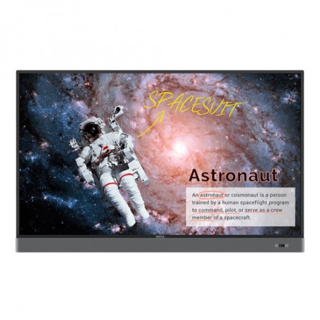 Benq RM6502K visualizzatore di messaggi 165,1 cm (65") LED 4K Ultra HD Nero Processore integrato Android (RM6502K)