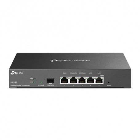 TP-LINK TL-ER7206 router cablato Gigabit Ethernet Nero (ER7206)