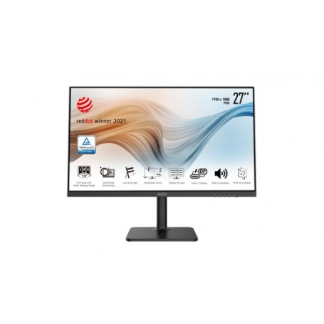 MSI Modern MD271P 68,6 cm (27") 1920 x 1080 Pixel Full HD LCD Nero (MODERN MD271P)