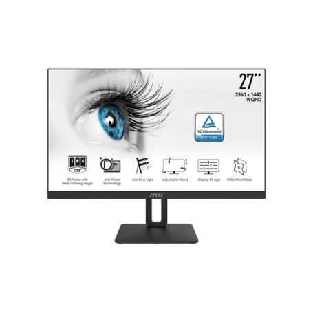 MSI Pro MP271QP 68,6 cm (27") 2560 x 1440 Pixel LED Nero (PRO MP271QP)