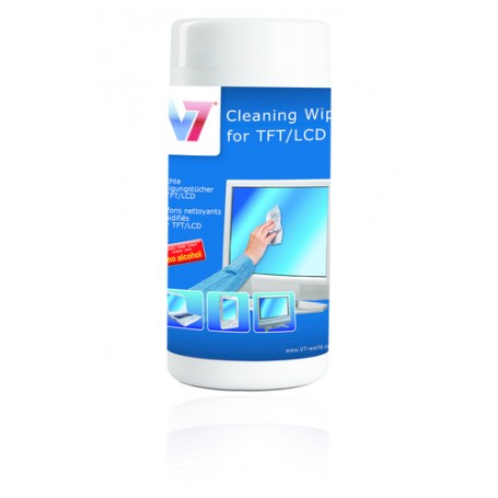 V7 Salviette per pulizia TFT e LCD (VCL1513)