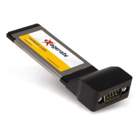 Hamlet Scheda ExpressCard RS232 cavo seriale 9 pin Maschio-Femmina incluso (XRS232EXC)