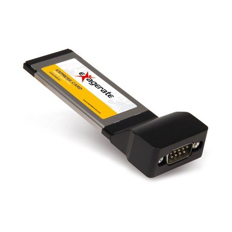 Hamlet Scheda ExpressCard RS232 cavo seriale 9 pin Maschio-Femmina incluso (XRS232EXC)