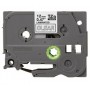 Brother TZe-135 nastro per etichettatrice Bianco su trasparente (TZ135)